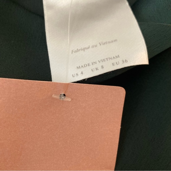 BHLDN Cali Satin Cowl Neck Dress Anthropologie - Picture 6 of 6